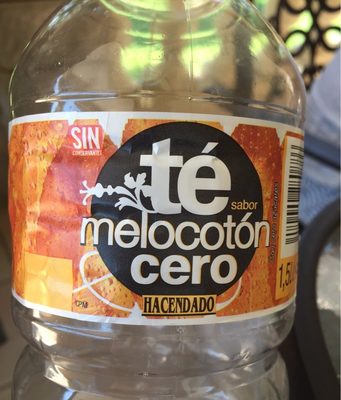 Tea melocotón cero Tea melocotón cero