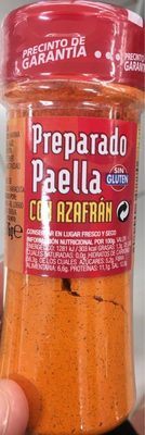 Preparado paella Preparado paella