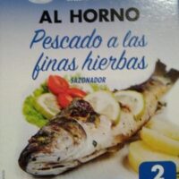 Al horno pescado las Fine Herbs