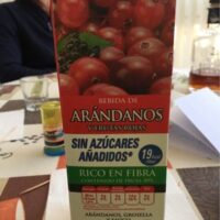 Bebida from Blueberrys and Fruits Red