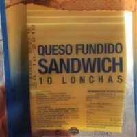 Cheese fundido Sandwich