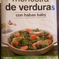 Menestra from Vegetables with Habas Baby