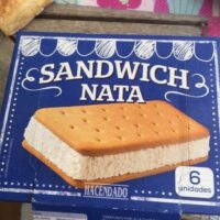 Sandwich nata icecream