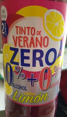 Tinto from verano 0 Lemon Flavour Tinto from verano 0 Lemon Flavour