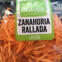 Carrots in Strips
