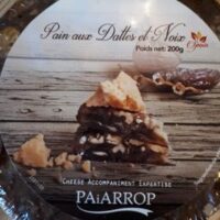 Pain with dattes and Nuts