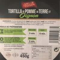 Tortilla from Apple and Onions