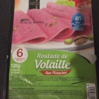 Roule from Poultry with pistaches