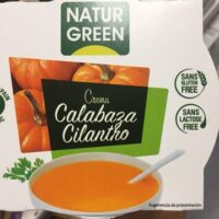 Soup Potiron Coriander S Gluten S Lactose