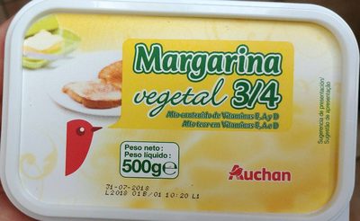 Margarine végétal 3/4 Margarine végétal 3/4