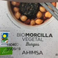 Bio lorcilla vegetal