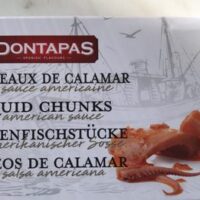 Morceaux from Squids  Sauce américaine
