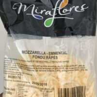 Mozzarella Cheese-emmental fondu râpés