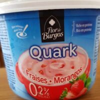 Quark Flor from Burgos Strawberriess