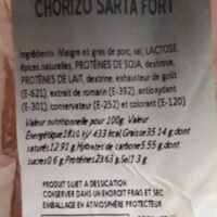 Chorizo sarta fort