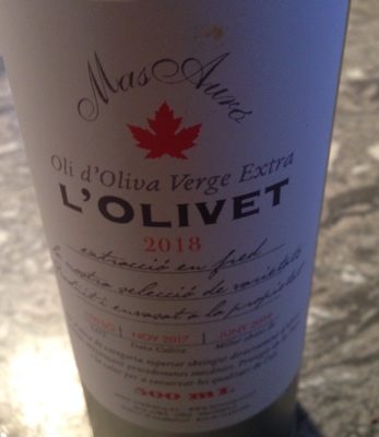 Oil d’olive Oil d'olive