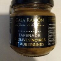 Tapenade d'Olives Blackes and aubergines