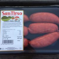 Chorizo frais à griller