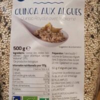 quinoa with algues