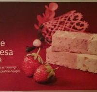 Turron from Nata and Strawberries