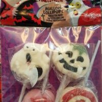 Halloween Marshmallow Lolipop