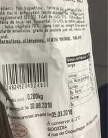 Sandwich filet Poultry Emmental Halal