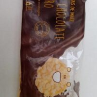 Pancakes Corn with Black Chocolate