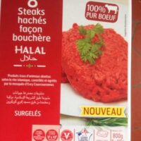 Chopped Steakfaçon bouchère Halal