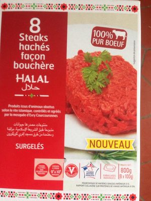 Chopped Steakfaçon bouchère Halal Chopped Steakfaçon bouchère Halal