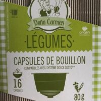 Capsules Bouillon Vegetables Capsules Bouillon Vegetables