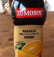 Orange 100% zumo exprimido with Pulpa
