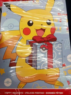Calendrier from L’Avent Pokémon Calendrier from L'Avent Pokémon