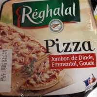 Pizza jambon from Turkey Emmental gouda