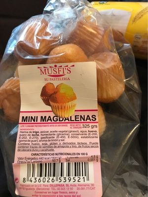 Mini magdalenas Mini magdalenas