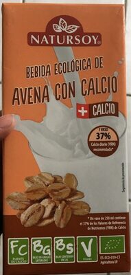 Milk d’avoine with du Calcium Milk d'avoine with du Calcium