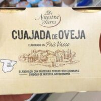 Cuajada from Oveja