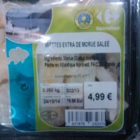 Miettes Extra from Morue salée