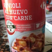 Ravioli with Eggs with viande