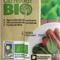 Salchichas vegetarianas Carrefour Bio