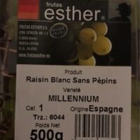Raison white sans pepins