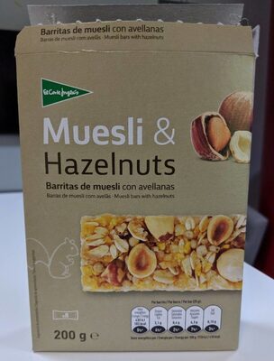 Muesli & Hazelnuts Cereal bar Muesli & Hazelnuts Cereal bar