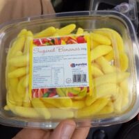 Sugared bananas