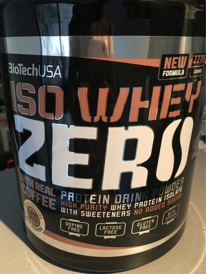 Iso Whey Zero Coffee Iso Whey Zero Coffee