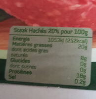 steak haché Halal