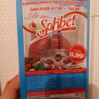 Saucisson à l'ail Halal
