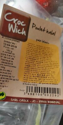 Sandwich Chicken Halal Sandwich Chicken Halal