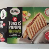 Toasts panini mexicano