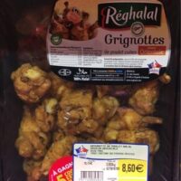 Grignotte cuit Smoked  Halal. Chicken à l'orientale s/atm