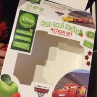 CARS ACTION SET Fruit Snacks and toys