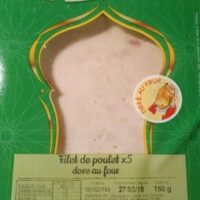 Chicken Fillet x5 doré four